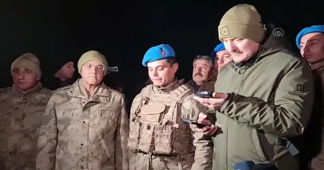Cumhurbaşkanı Erdoğan askerlerin yeni yılını kutladı