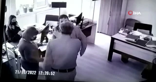 Ehliyet işlemleri için gelip dehşet saçtı