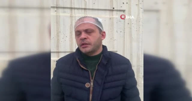 Gaziantep'te hasta yakınından doktora mermerli saldırı