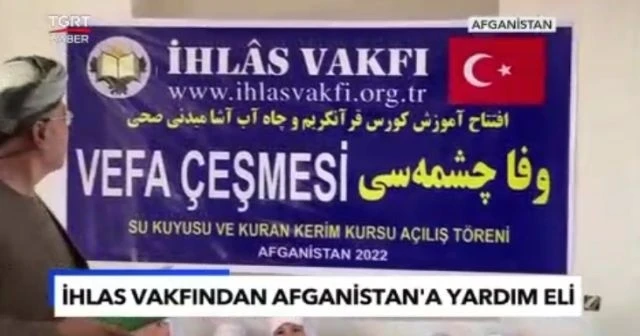 İhlas Vakfı’ndan Afganistan’a insani yardım