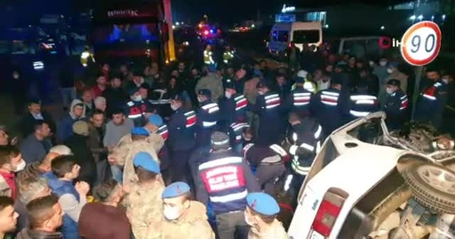 Katliam gibi kazanın görüntüleri ortaya çıktı
