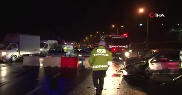 Kaza yapan sürücü çekici beklerken hayatını kaybetti