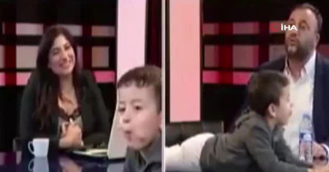 KKTC’de canlı yayında davetsiz misafir