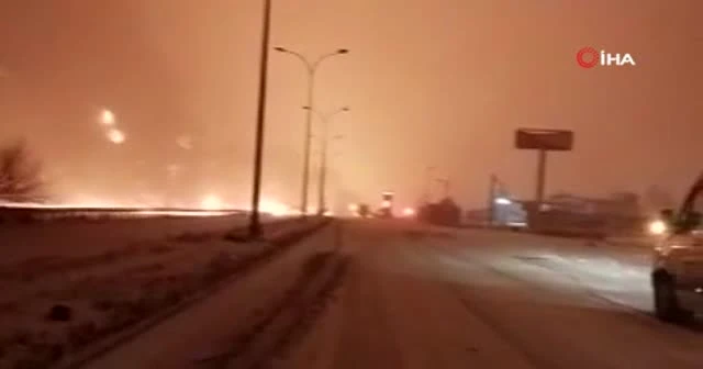 Petrol boru hattında patlama