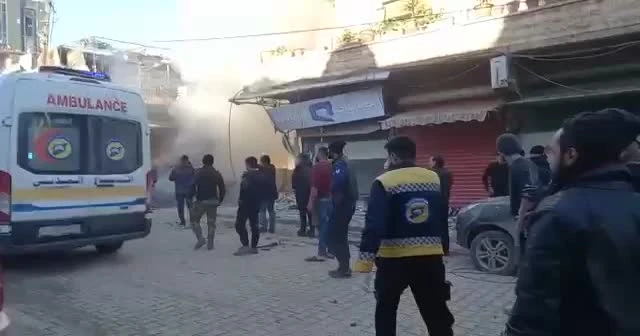 Suriye Azez'de PKK'dan füze saldırısı