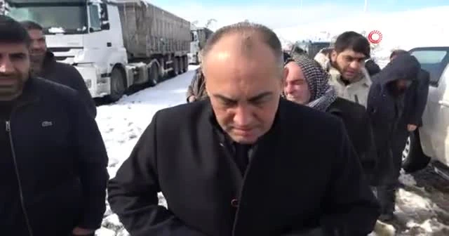 TAG otoyolundaki tır kuyruğu drone ile görüntülendi