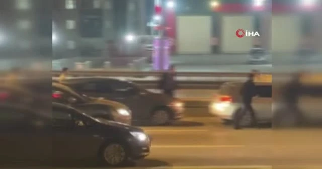 Yol verme tartışması D-100 karayolu ringe dönüştü