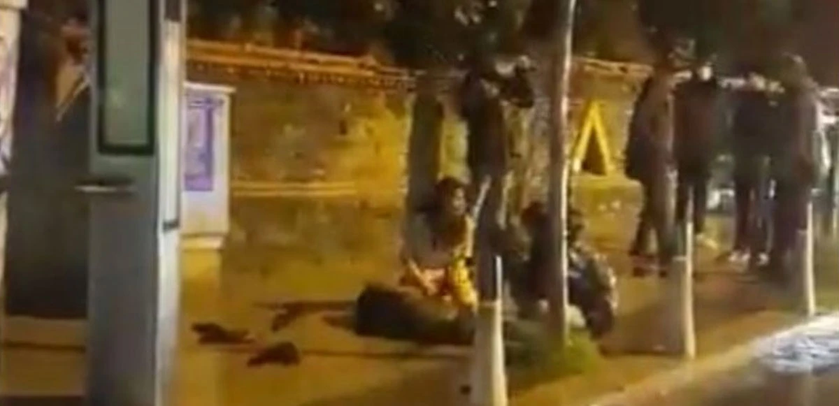 Telef olan köpeğin sahibi gözyaşlarına boğuldu