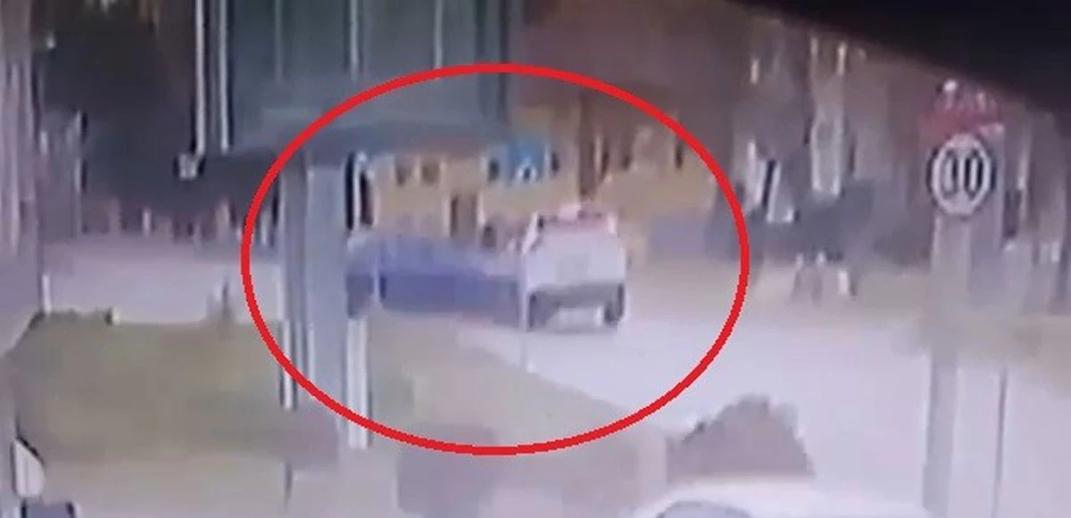 Alışverişten dönerken otomobilin altında sıkıştı