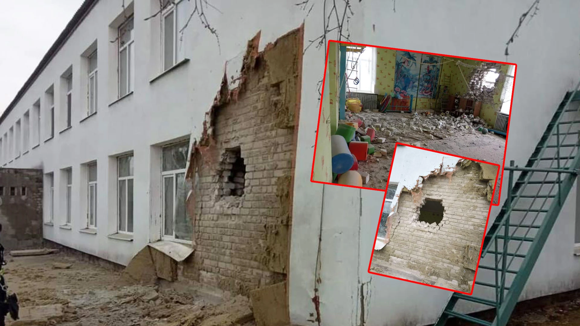 Ukrayna'nın doğusundaki Rusya yanlısı milisler anaokulunu vurdu