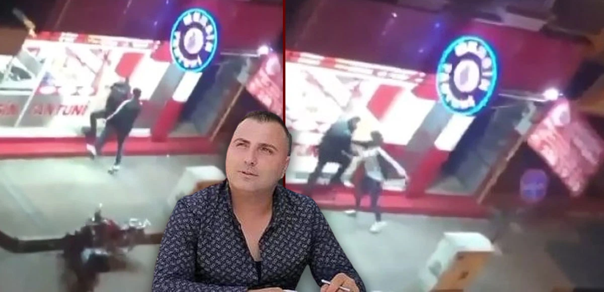 Restoran işletmecisinin cinayete kurban gittiği anlar kamerada