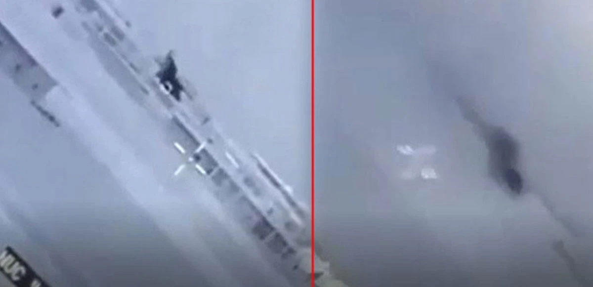 Füze atıldığını fark eden Mehmetçik'ten kaçmayın talimatı