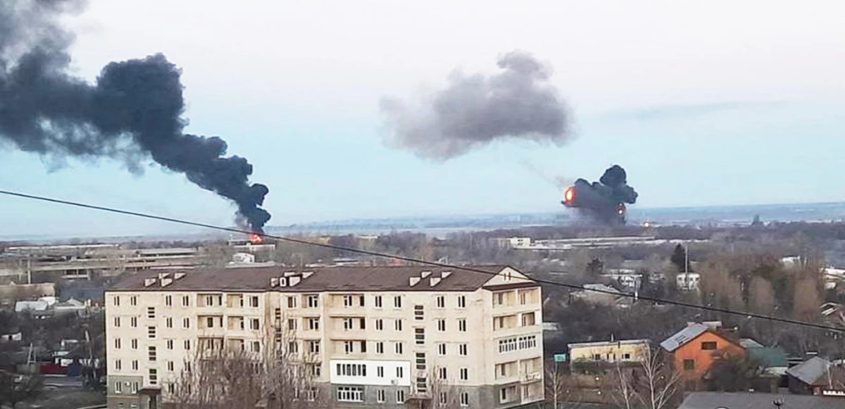 Bombalanan kentte Türkler'den çağrı!