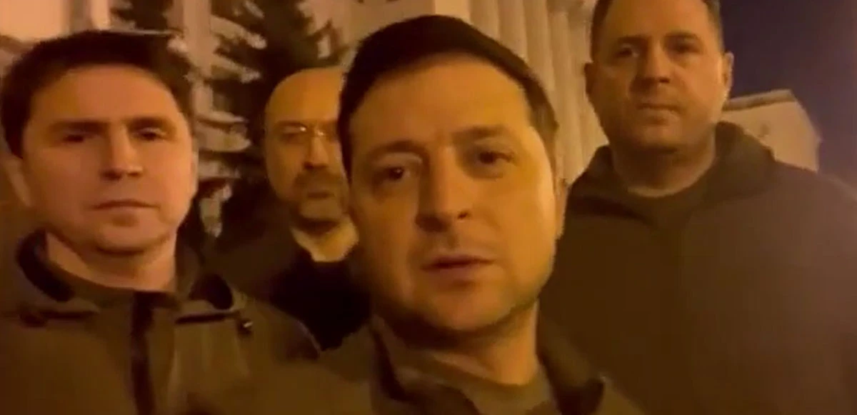 Zelenskiy'den yeni görüntü! Hepimiz buradayız