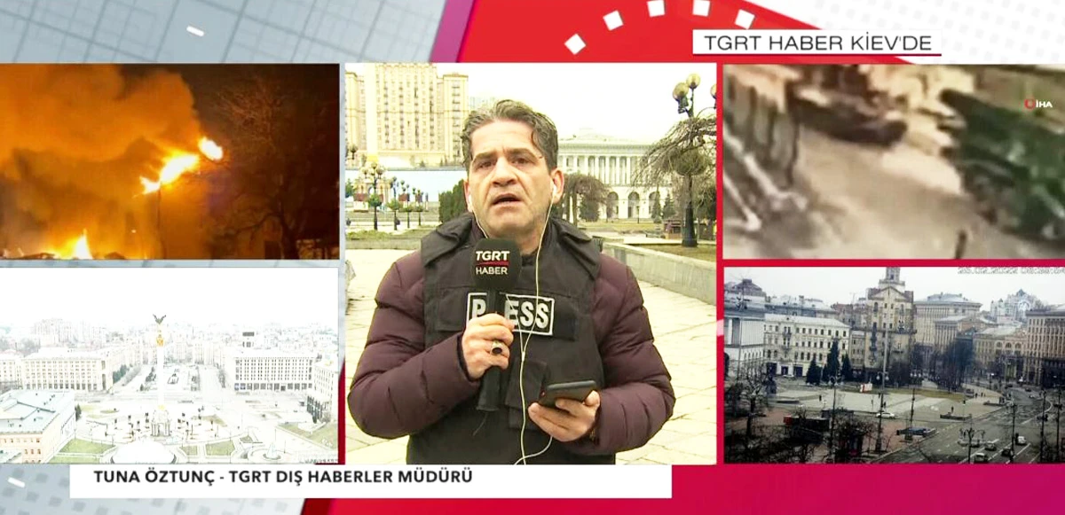 TGRT Haber Kiev'den bildiriyor! Saldırılar gece de durmadı