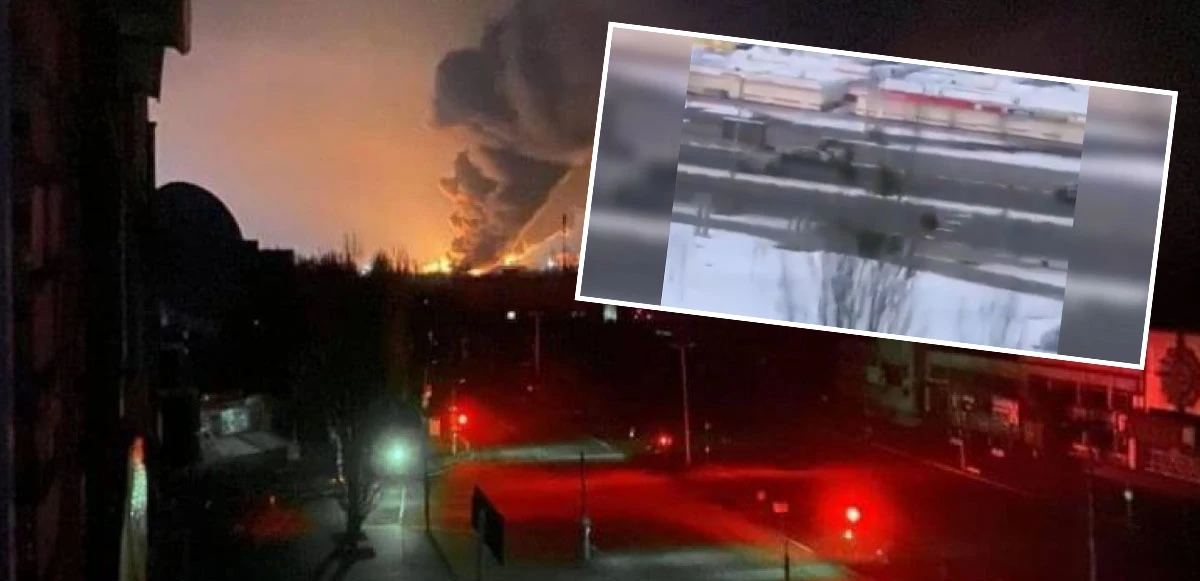 Rus ordusu Harkov'a girdi! Tanklar kent meydanında