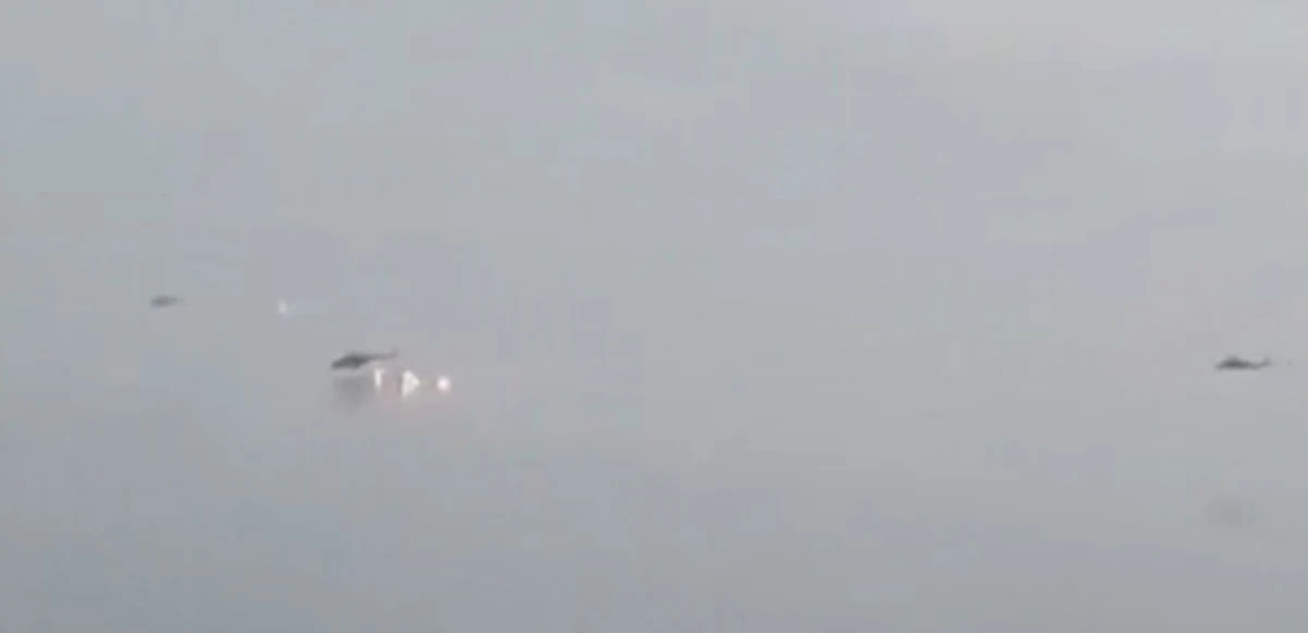 Ukrayna ordusu, iki Rus helikopterini havada yok etti
