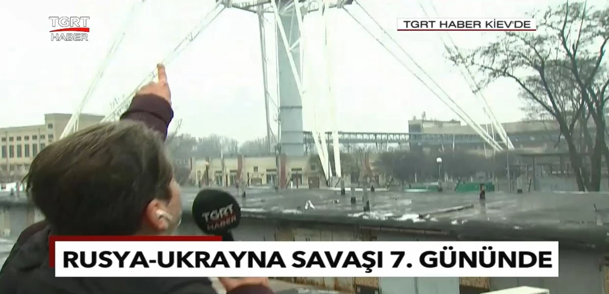 TGRT Haber füzenin vurduğu noktada! Görüntüler şoke etti