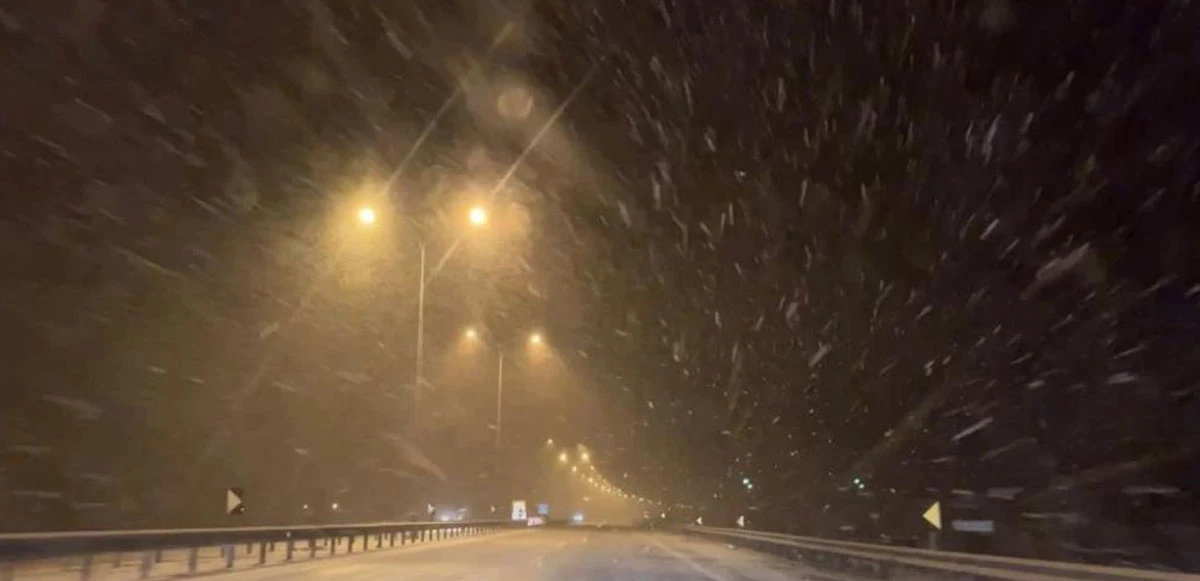 İstanbul'da kar yağışı başladı
