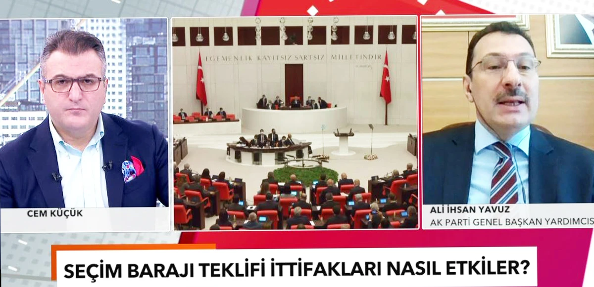 AK Parti Genel Başkan Yardımcısı Ali İhsan Yavuz, TGRT Haber'de Seçim Kanunu teklifini anlattı