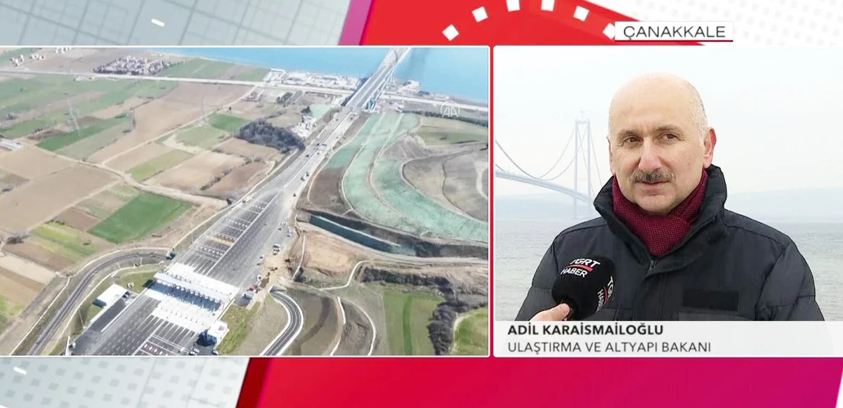 Ulaştırma ve Altyapı Bakanı Adil Karaismailoğlu'ndan TGRT Haber’e özel açıklamalar