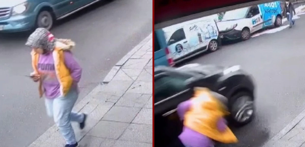 Yürürken cep telefonuna bakmak canından ediyordu