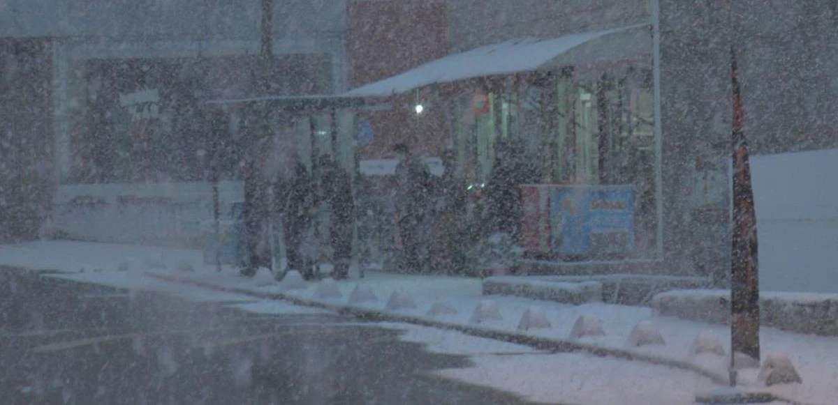 Kar yeniden İstanbul'da