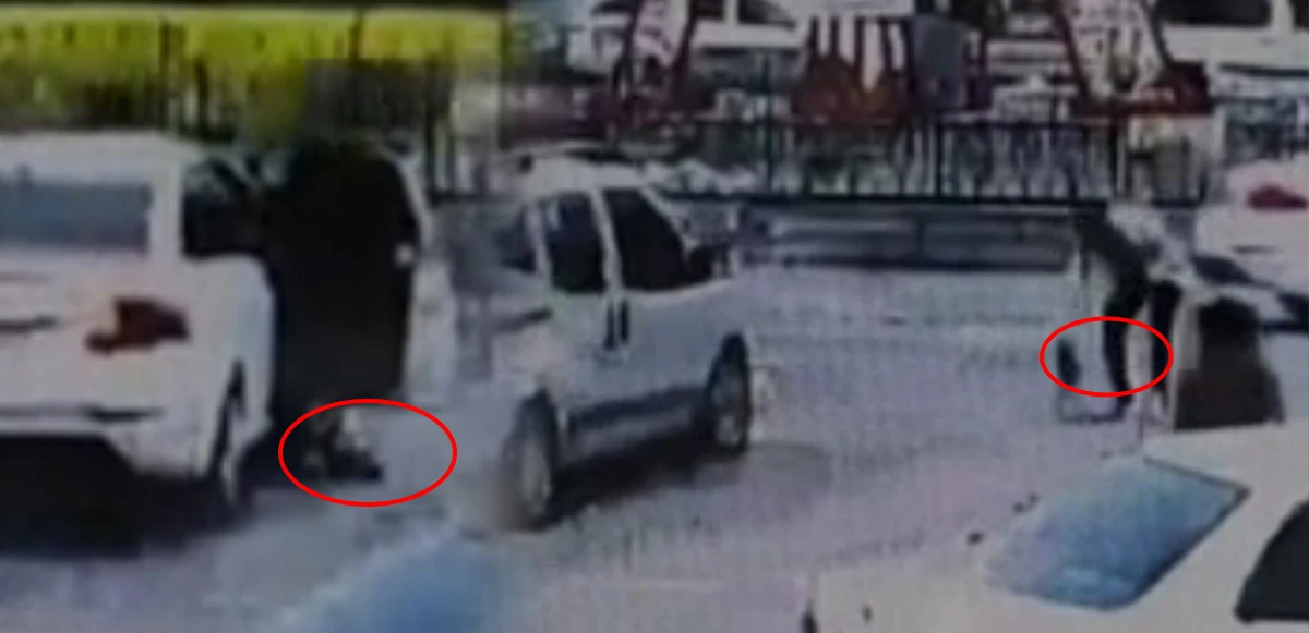 Ameliyat parasını yere düşürdü, saniyeler içinde çalındı: O anlar kamerada