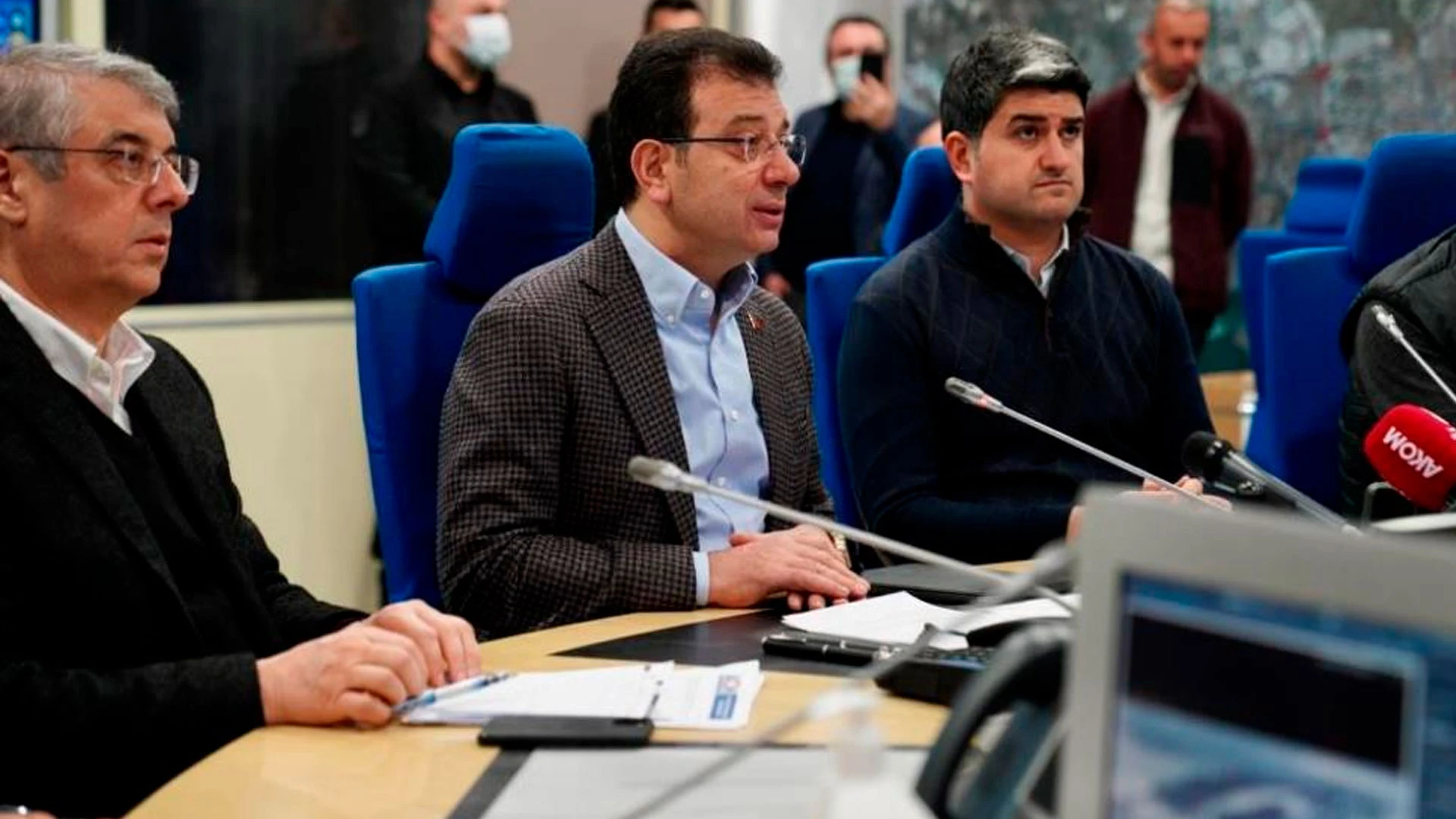 İmamoğlu AKOM merkezinden İstanbullulara seslendi