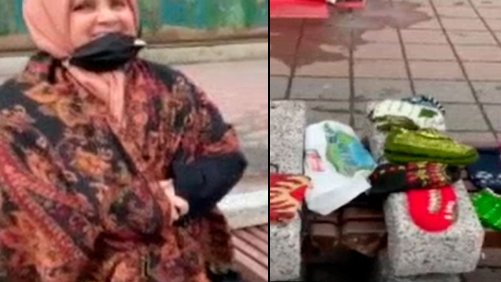 Patik satan teyzeye Malatyalı jesti: Sen git dinlen bugün