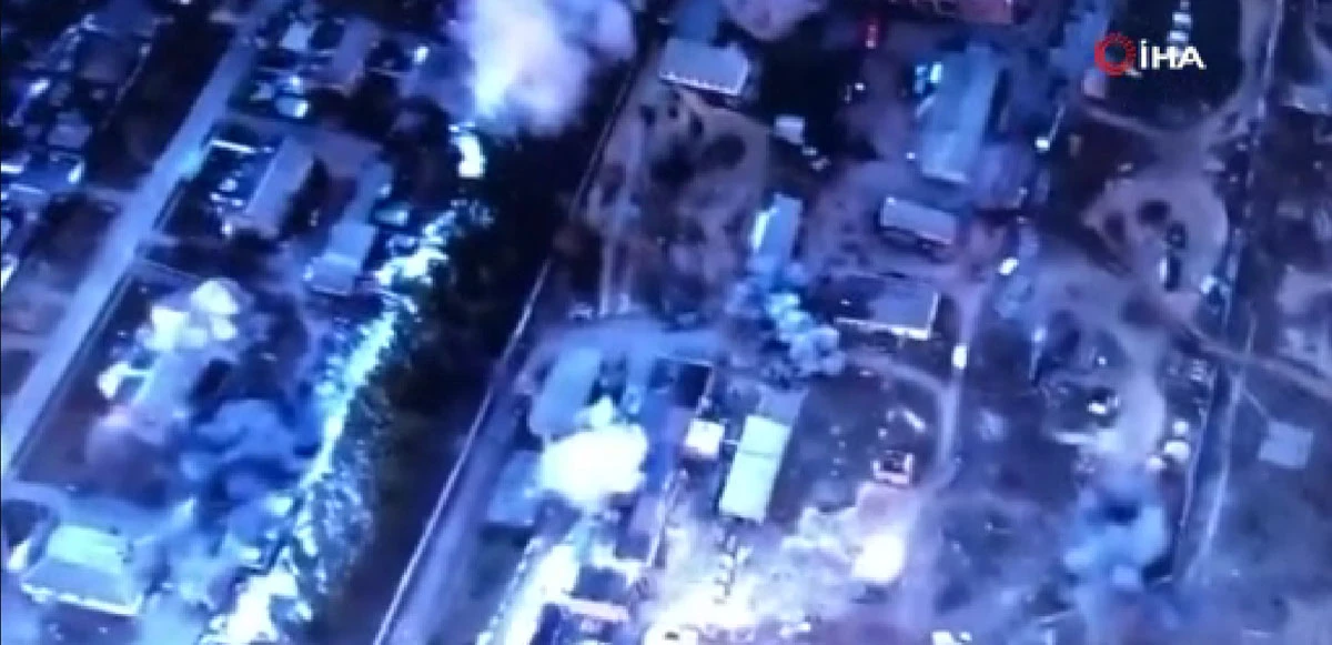 Ukrayna Rus araçlarının imha görüntülerini yayınladı