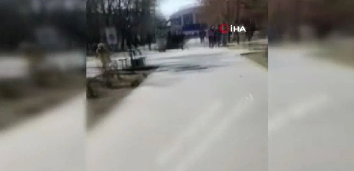 İşgal altındaki Herson'da Rus polisi protestoculara ateş açtı