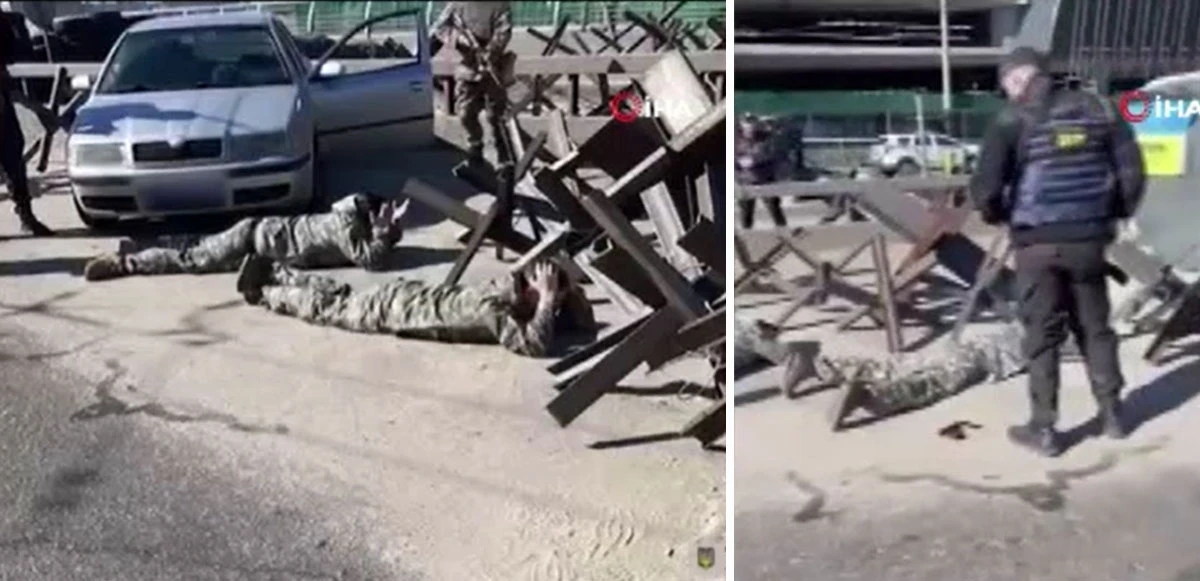 Ukrayna polisi Rus sabotaj ekibini kıskıvrak yakaladı