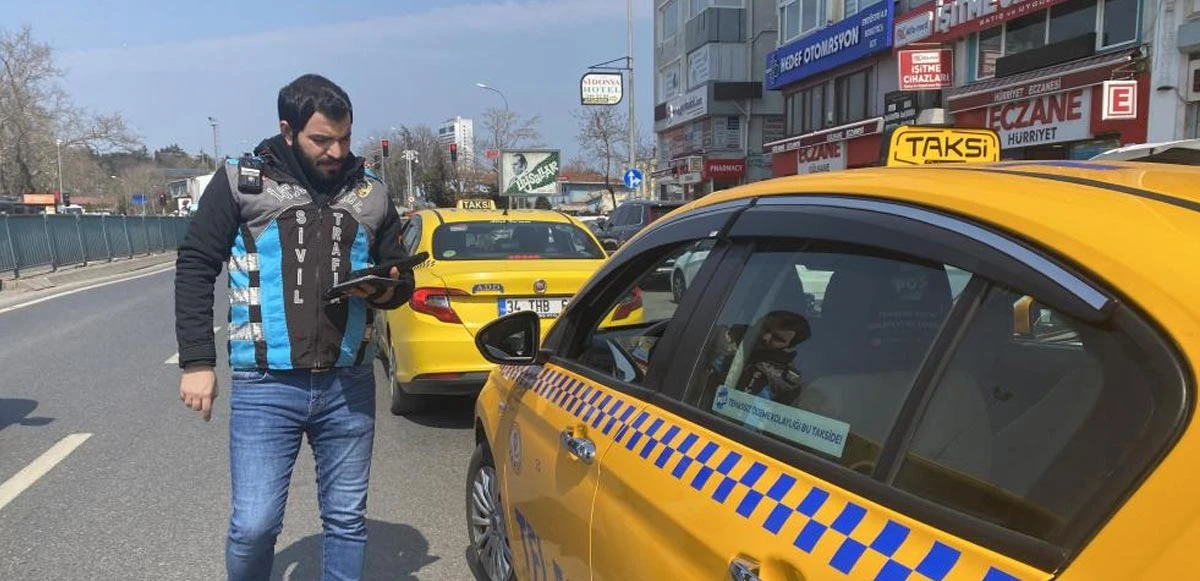 Kadıköy'de taksicilere sıkı denetim