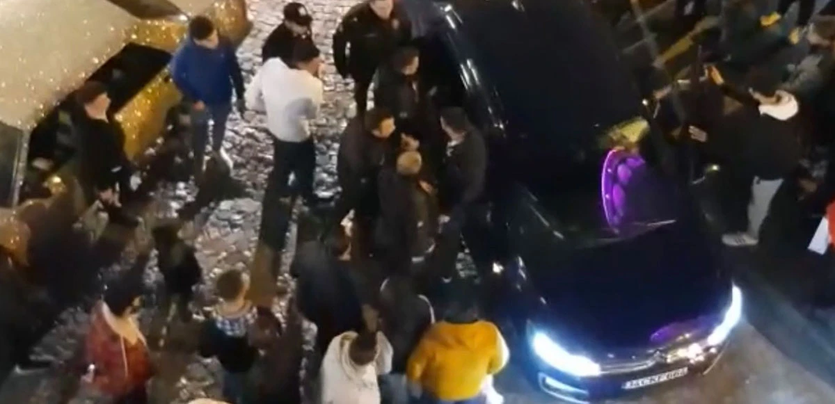 Galata’da hareketli dakikalar