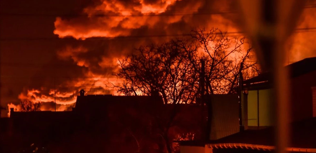 Lviv, saldırı sonrası görüntülendi