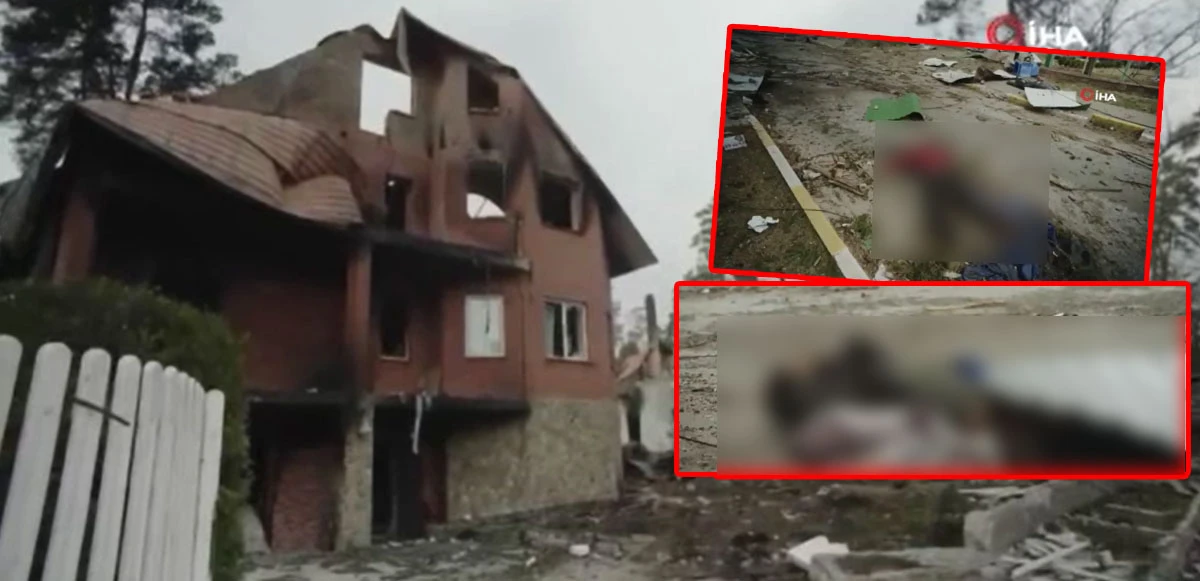 Ruslardan arındırılan Irpin kentinin son hali