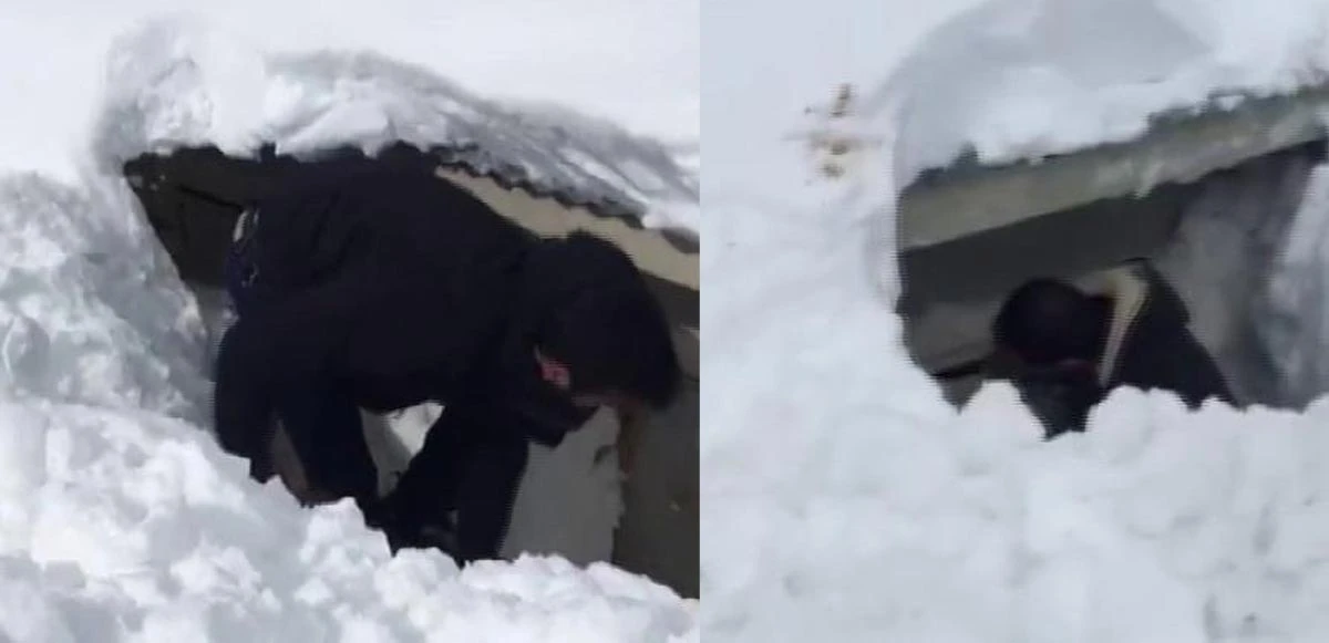 Öğretmenler kalemi bırakıp küreği aldı