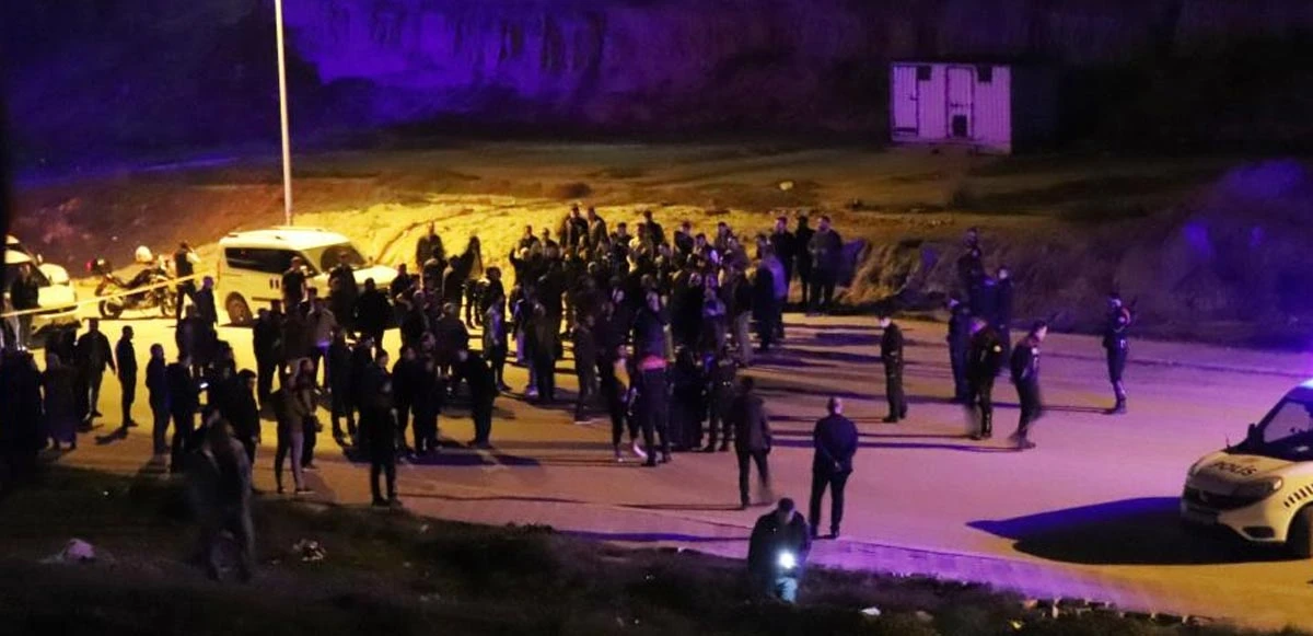 Gece yarısı trafikte korkunç infaz