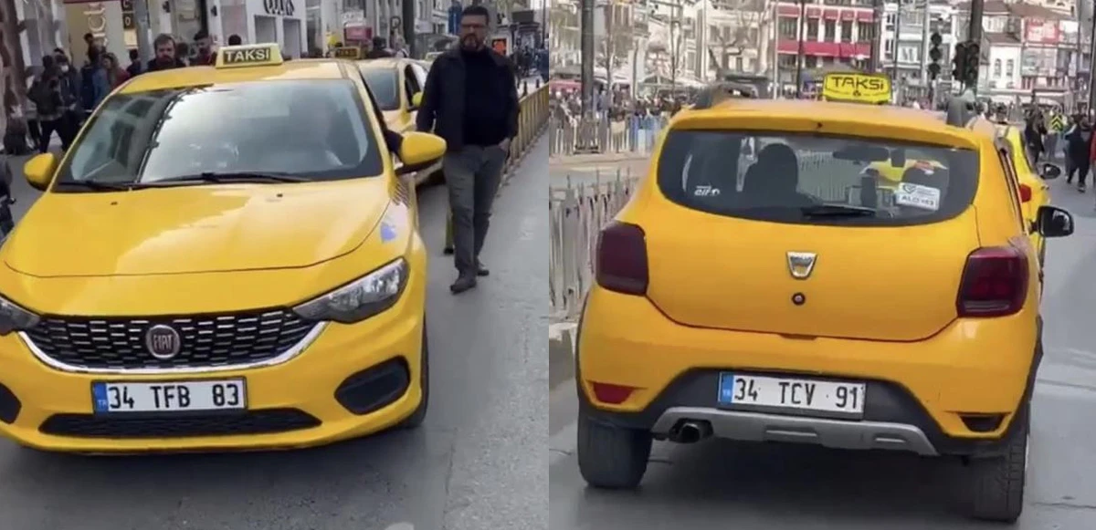'Sadece turist' alan taksiciler vatandaşa saldırdı