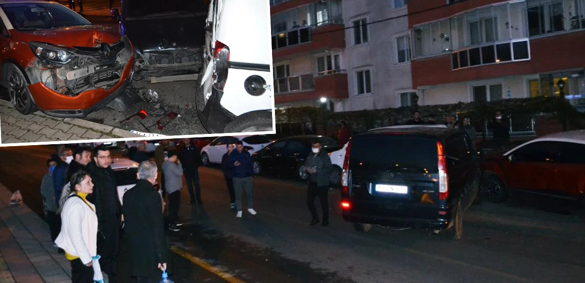 Alkollü sürücünün dehşet saçtığı anlar kamerada