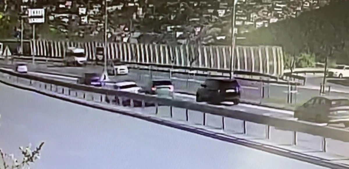 Beşiktaşlı yıldız Montero'nun geçirdiği kazanın görüntüleri ortaya çıktı
