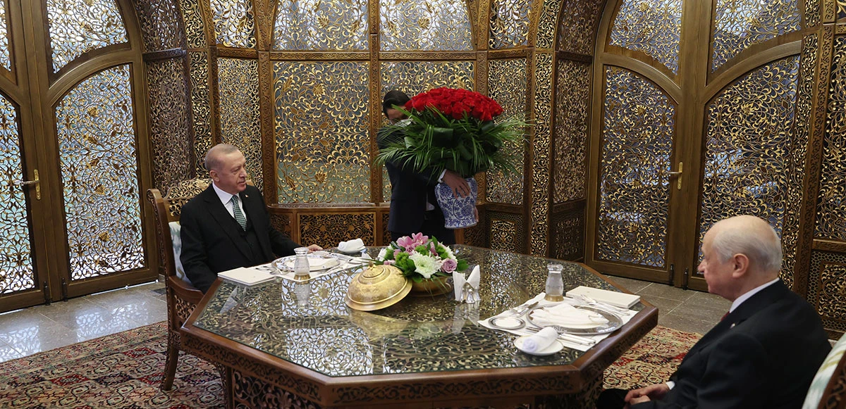 Cumhurbaşkanı Erdoğan ile Devlet Bahçeli'nin iftar programı