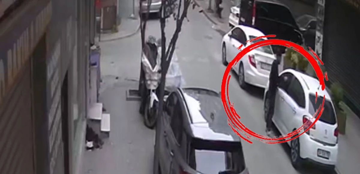 Cam parçasıyla onlarca aracı çizdi