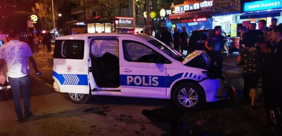 Hastaneye gitmemek için polis aracına kaza yaptırdı