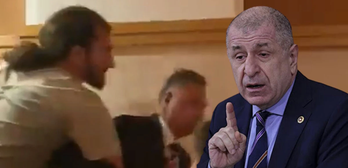 Ümit Özdağ üniversitede protesto edildi