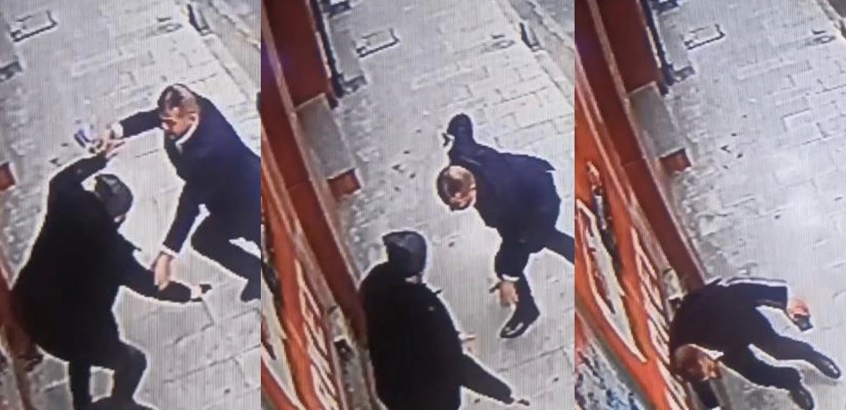 İstanbul’da dehşet anları kamerada: Yolda karşılaştığı kuzenini vurdu