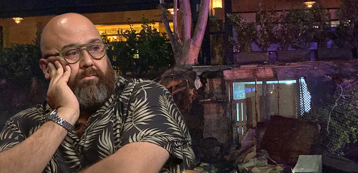 Somer Şef'in Beşiktaş'taki devraldığı restorandan kötü haber: Eski diplomat duvarın altında kaldı