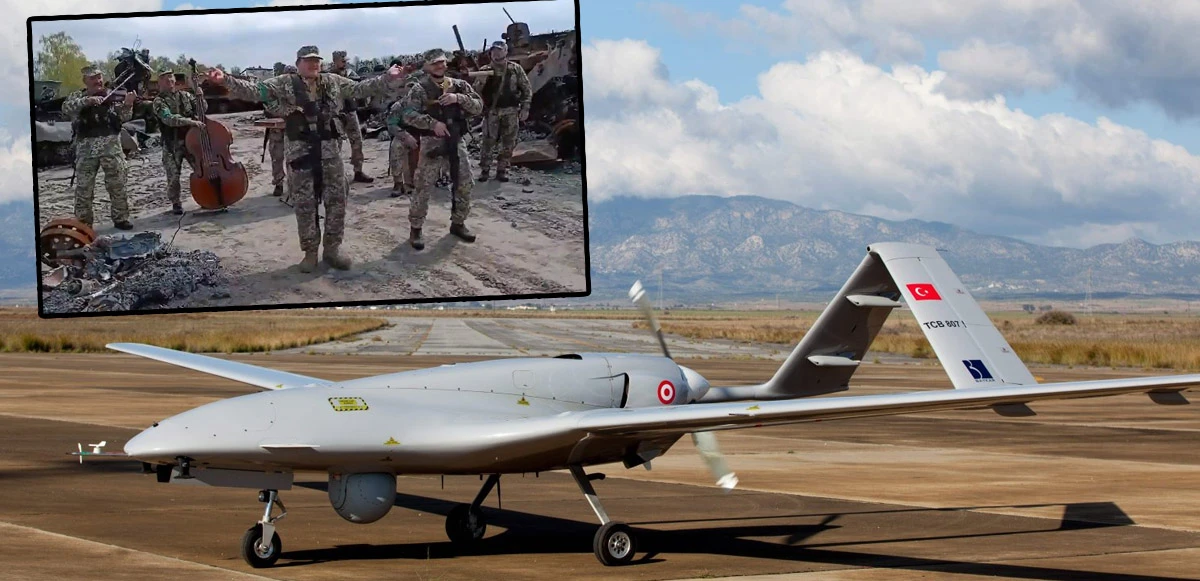 Ukrayna’da Bayraktar sevgisi bitmiyor! SİHA’lar için özel klip çekildi