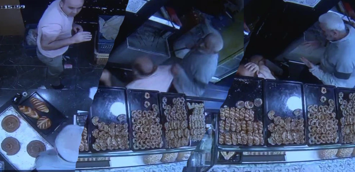 4 liralık simidi pahalı buldu, fırıncıyı darp etti